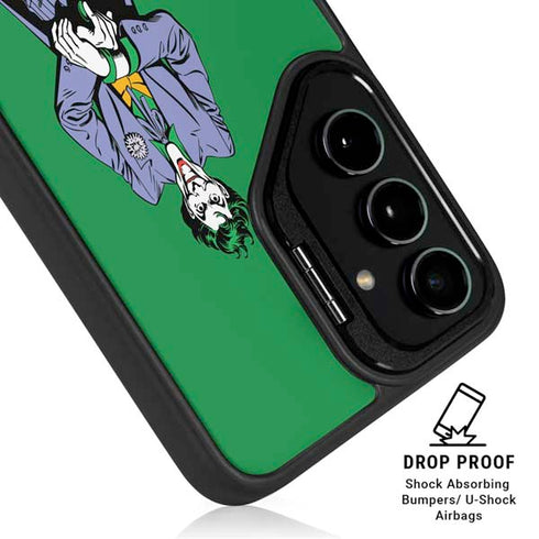 DC Comics The Joker Classic Art Pose Galaxy S25 Kickstand Case